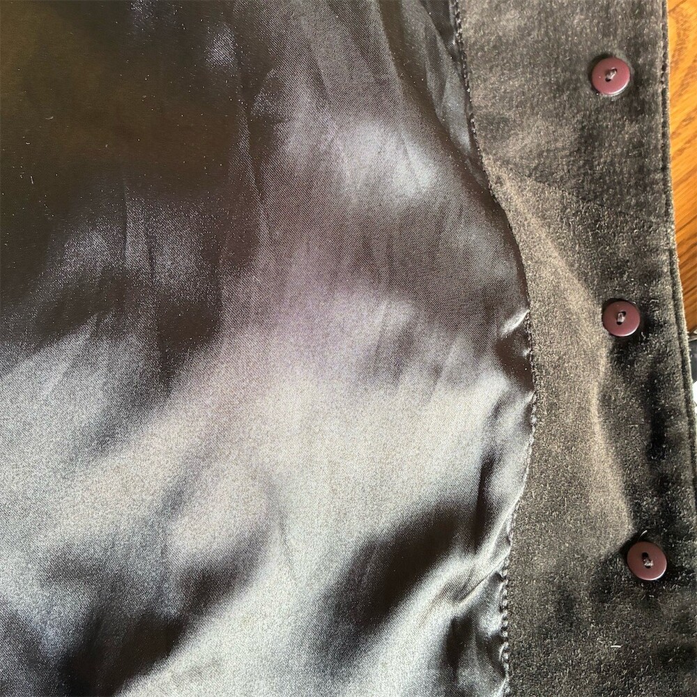 Wilsons Leather Blazer Jacket Womens Size XL Brown Suede 3-Button Vintage - Picture 8 of 8